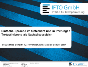 TOP-Fortbildung am 12.11.2019 in Berlin