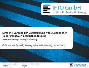TOP-Fortbildung (online) am 20.04.2021 in Hamburg