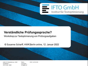 Online-Workshop am 12.01.2022 für Berlin