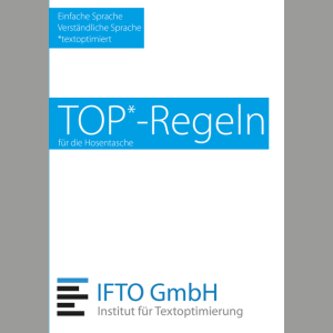 TOP-Regeln für die Hosentasche – gefaltet auf DIN A6